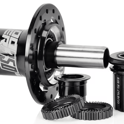 Maza trasera koozer 32h, 12x148mm negra