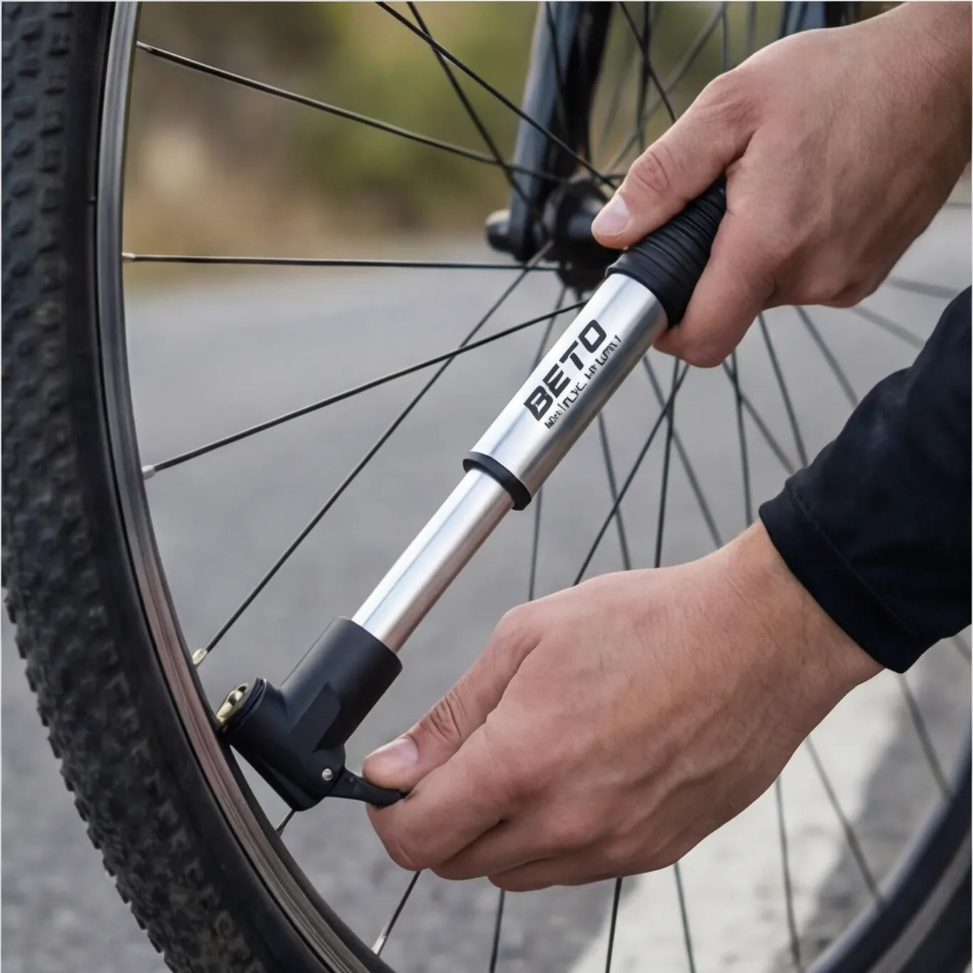 Bombín de Mano Portátil Aluminio BETO